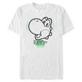 thumbnail image 1 of Men's Nintendo Super Mario Yoshi Kanji  Graphic Tee White Small, 1 of 4