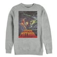 thumbnail image 1 of Men's Nintendo Super Metroid Japanese Cover Art  Sweatshirt Athletic Heather Medium, 1 of 3