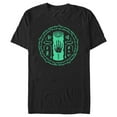 thumbnail image 1 of Men's Nintendo The Legend of Zelda: Tears of the Kingdom Glowing Shrine Rune  Graphic Tee Black 3X Large, 1 of 5
