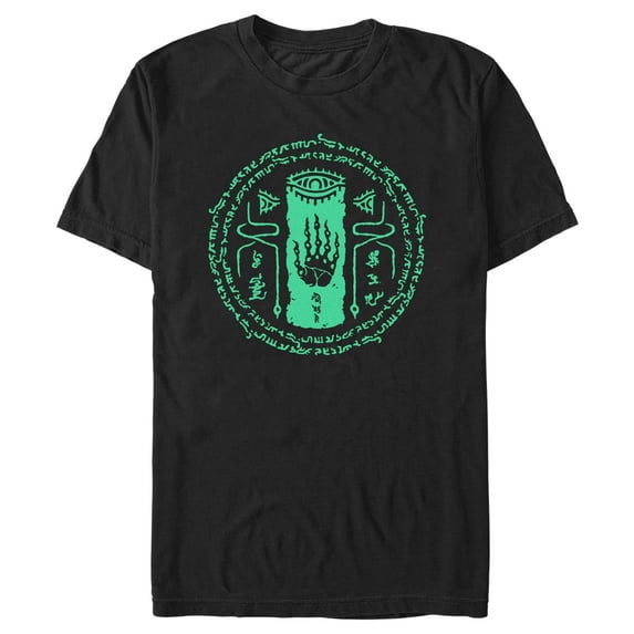 Men's Nintendo The Legend of Zelda: Tears of the Kingdom Glowing Shrine Rune Graphic Tee Black X Large