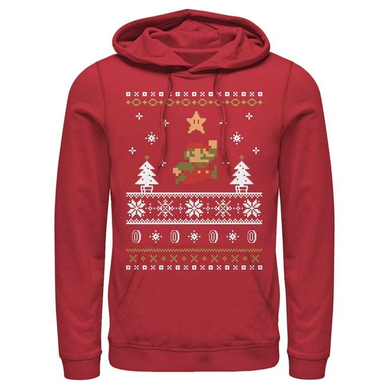 Red nintendo hoodie sale