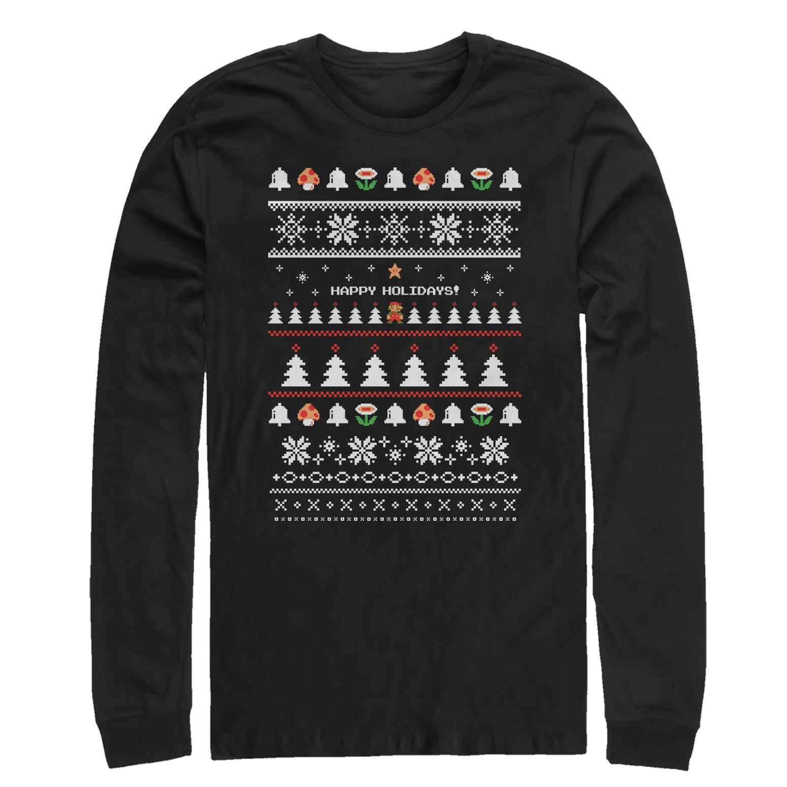 Mario holiday sweater sale