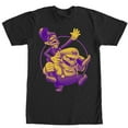 thumbnail image 1 of Men's Nintendo Wario Brothers Circle Graphic Tee Black 2X Large, 1 of 4
