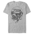 thumbnail image 1 of Men's Nintendo Zelda Link Horse Landscape Graphic Tee Athletic Heather Medium, 1 of 4