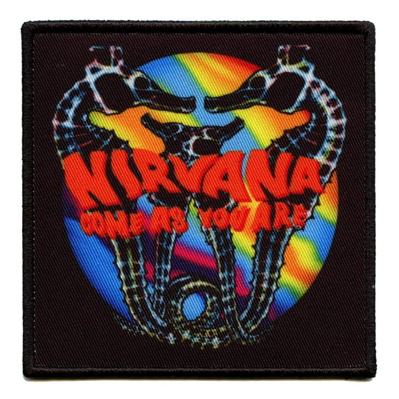 Men's Nirvana Come As You Are Woven Patch