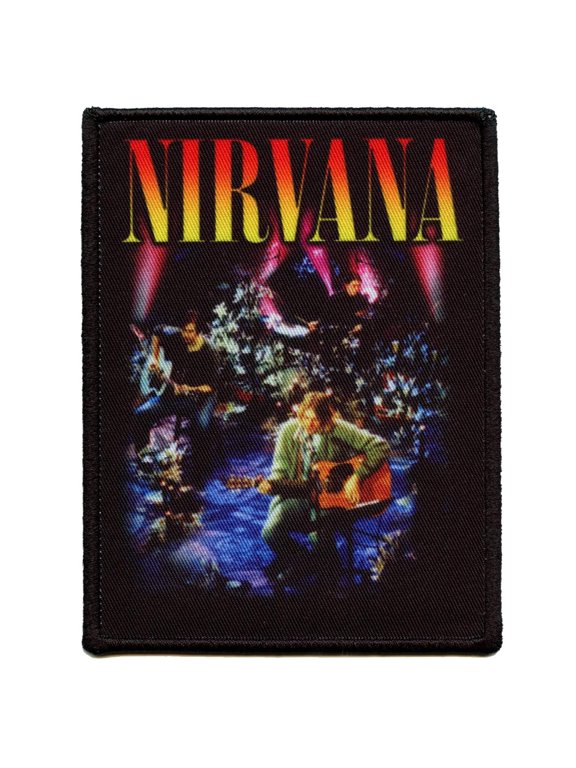 Men's Nirvana Unplugged Photo Woven Patch