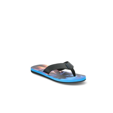 ACDC Rainbow Thunderbolt Logos Men's Blue Slide Sandals -Medium ...