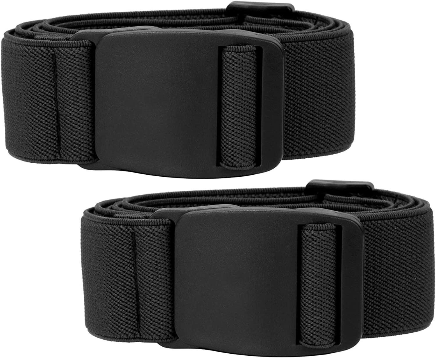 Men's No Show Elastic Stretch Belt Invisible Casual  Belt Quick