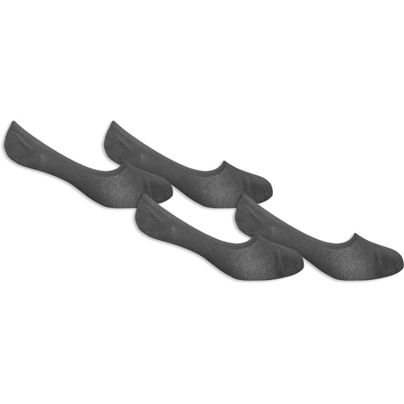 Men's No Show Liner Socks 4-Pack