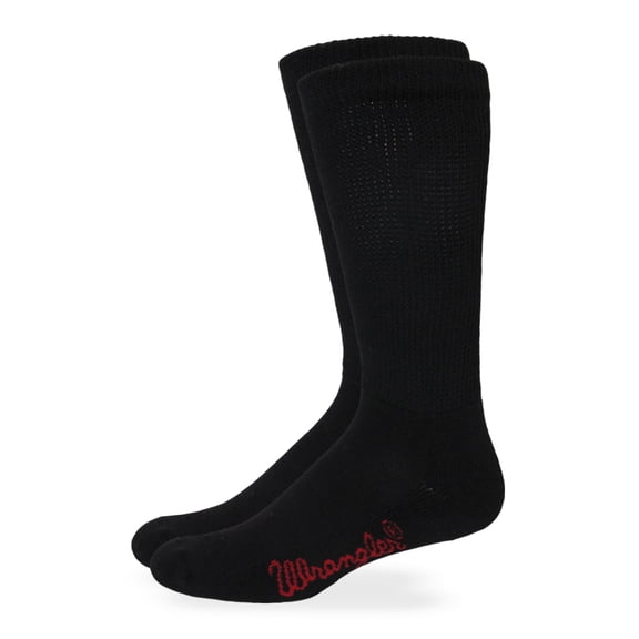 Men's Non-Binding Smooth Toe Ultra-Dri Crew Boot Socks 1 Pack