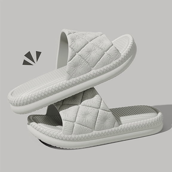 [Men's Non-Slip Slippers] Men's Home Slippers - Non-Slip Indoor Couple's Slippers - Casual Comfortable EVA Material - Printed Design - Suitable for Home, Outdoor, Beach, Bathroom Wear - Holiday Gift