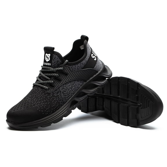 Men's Non Slip Work Shoes Hands Free slip ins Walking & Lightweight Sneakers Food Service Chef Kitchen Restaurant