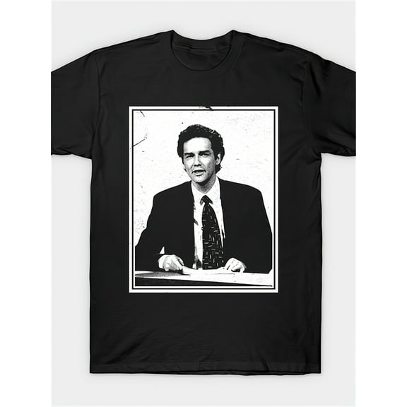 Men's Norm Macdonald Graphic Print T-She Regulare, Classic Tee, Soft Texture, Stylish Top, Urban Style, Party Clothing, Durable Material, Printed Shirt, Young Adults