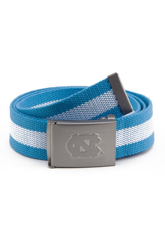 Men's North Carolina Tar Heels Fabric Belt