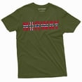 thumbnail image 1 of Men's Norway T-shirt Norge Norwegian Flag coat of arms tee shirt Norwegian coat of arms tee shirt (XX-Large Military Green), 1 of 7