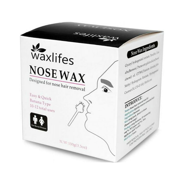 Nose ear Hair Removal Wax Kit Effective Painless Wax Beads for Hair Removal  New