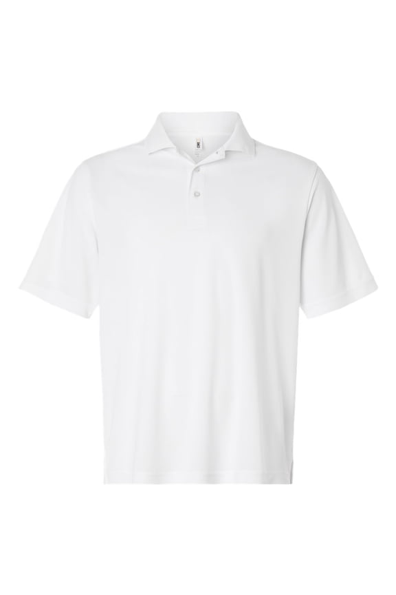 CORE365 CE108 Men's Nova Performance Pique Polo-White-3XL
