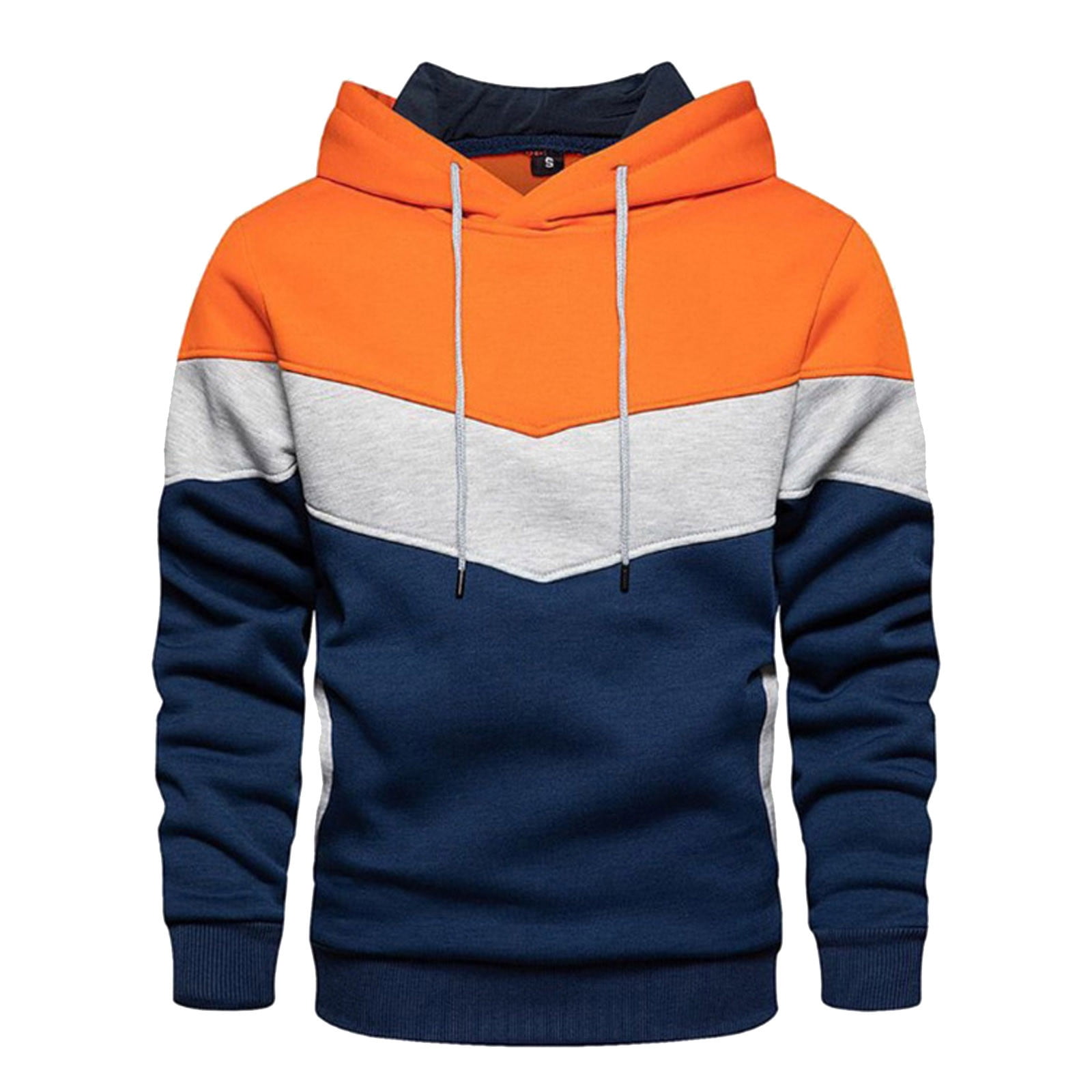 Long fleece hoodie mens deals