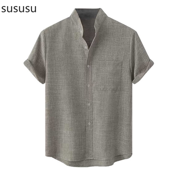 Men's Novelty Shirts Lapel Button Down Graphic Lapels Shirts Regular Fit Breathable Tees Hawaiian Button Down Shirts
