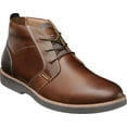 thumbnail image 1 of Men's Nunn Bush Barklay Plain Toe Chukka Brandy Crazy Horse Leather 9 W, 1 of 6