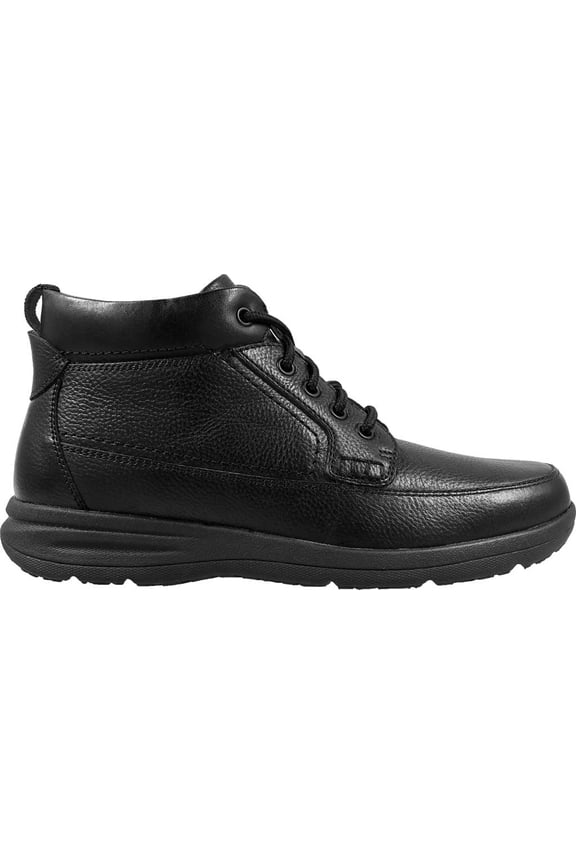 Men's Cam Moccasin Toe Chukka Boot 9.5 Wide Black