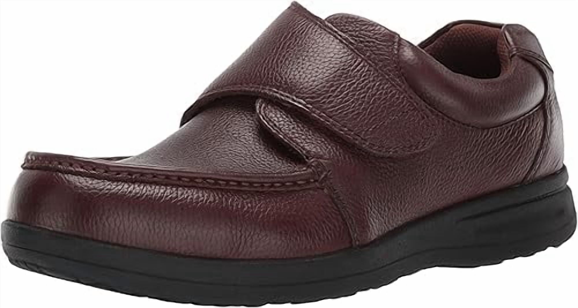 Nunn Bush Cam Moc Toe Strap Loafer Shoes mens size 13 w (new without box) Amazon.com | Nunn Bush Cam Moc Toe Slip-On Brown Crazy Horse  main image 4
