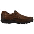 thumbnail image 1 of Nunn Bush Men's Cam Slip-On Lightweight Comfortable Casual Loafer, Brown Crazy Horse, 13 Wide, 1 of 8