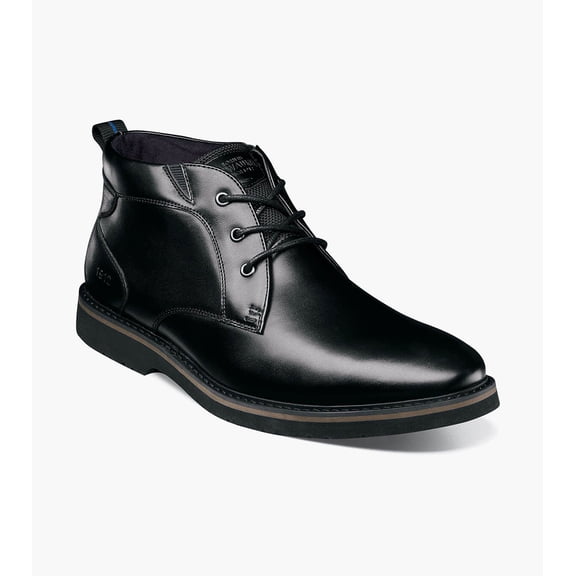 Nunn Bush Denali Men's Waterproof Plain Toe Chukka Boot, Black, 13W
