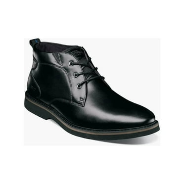 Men's Nunn Bush Denali Waterproof Plain Toe Chukka Boot Black 84887-001
