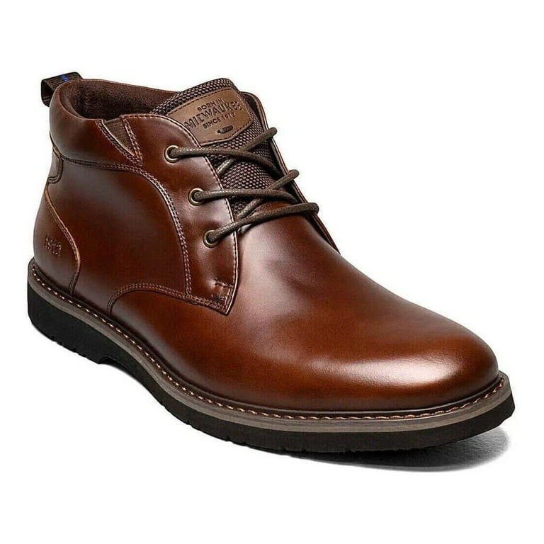 Men s Nunn Bush Denali Waterproof Plain Toe Chukka Boot Brown CH 84887 215 Walmart
