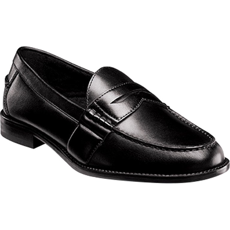 Nunn Bush Men\'s‎ Black Leather Penny Loafers Dress Shoes Size 9M http:// main image 4