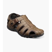 Nunn Bush Rio Bravo Mens Fisherman Sandal, Tan, 12