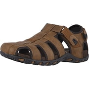 Mens Nunn Bush Rio Bravo Fisherman Sandal Tan Leather 12 W