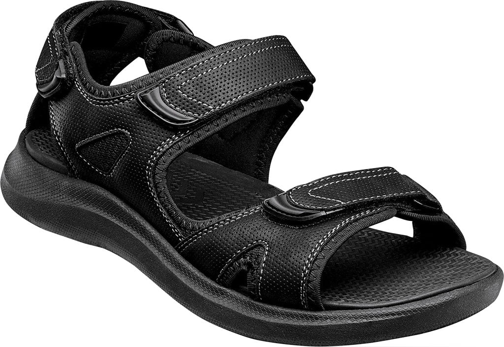 Nunn Bush Walk Men’s Leather Sandals  Size 10 Medium Nunn Bush Laguna River Men main image 3