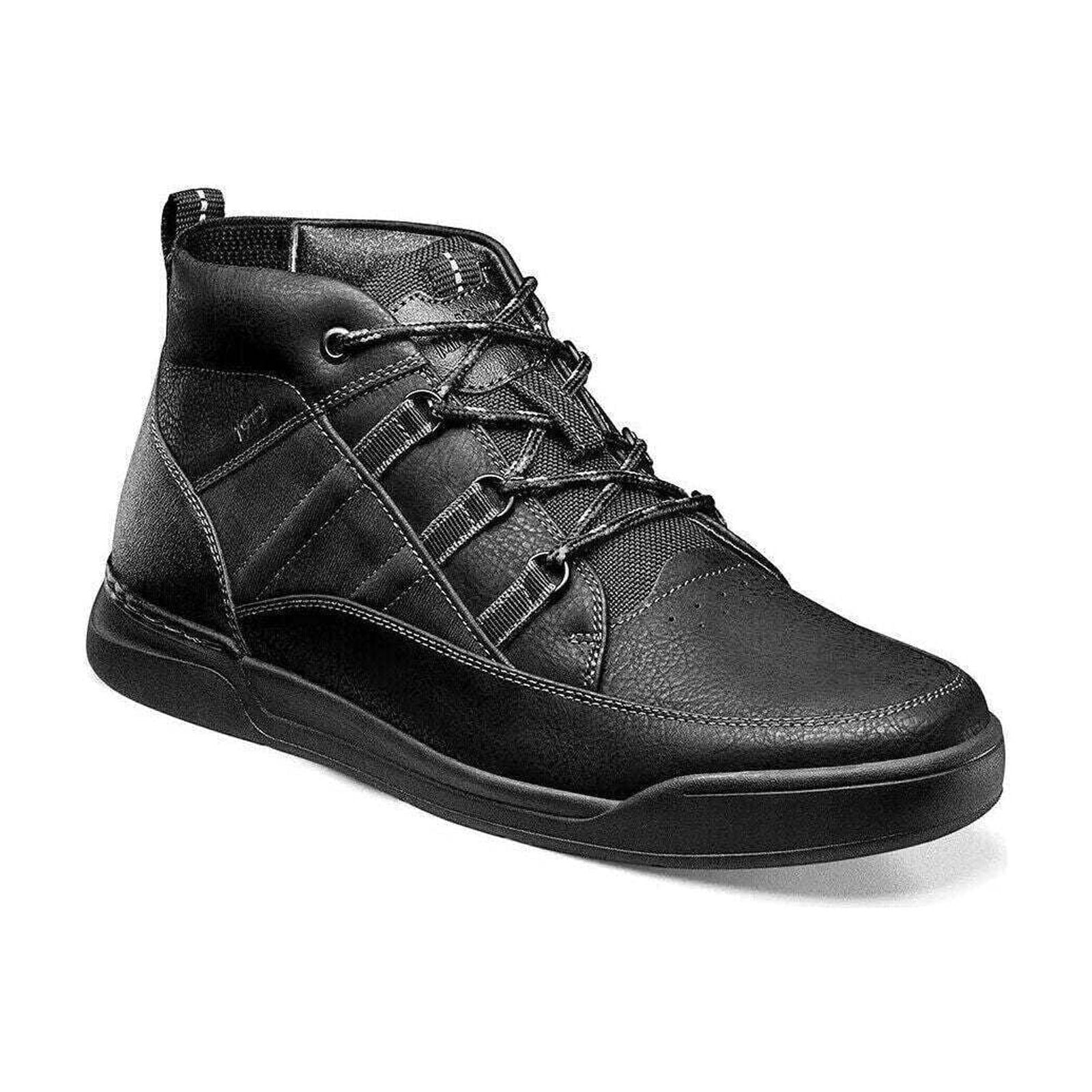 Men's Nunn Bush Tour Work Moc Toe Sneaker Boot Casual Black 85001-001 ...