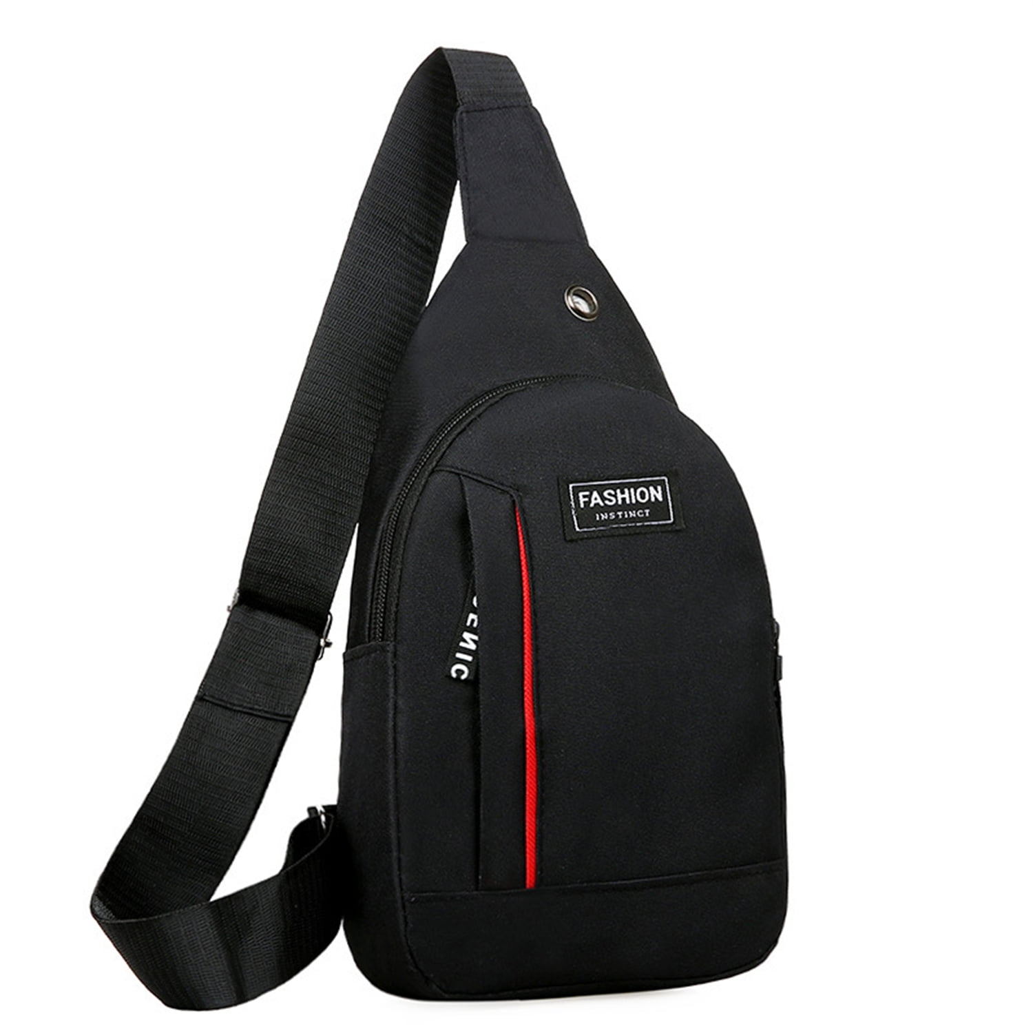 Men's Nylon Shoulder Bags Outdoor Sports Crossbody Fanny Pack Daily