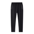 thumbnail image 1 of Men's Nylon Solid Training Pants - Loose Fit Ninth Length Leggings - Fitness/Running/All Seasons, 1 of 5
