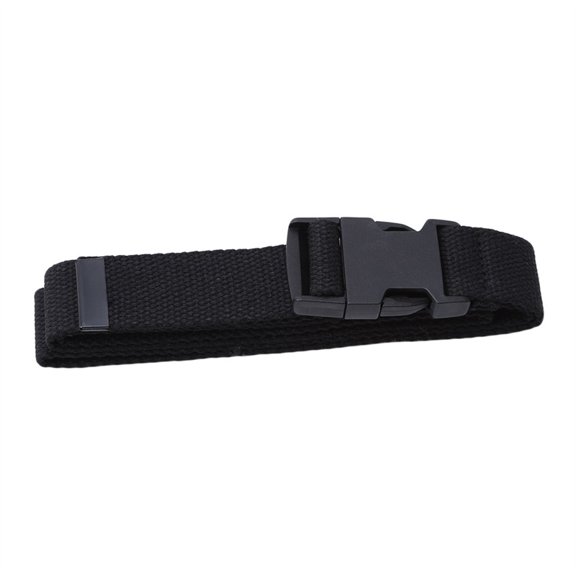 Men's Nylon Work Belts - Breathable Webbing Canvas Belt with Plastic Buckle, Easy Trim