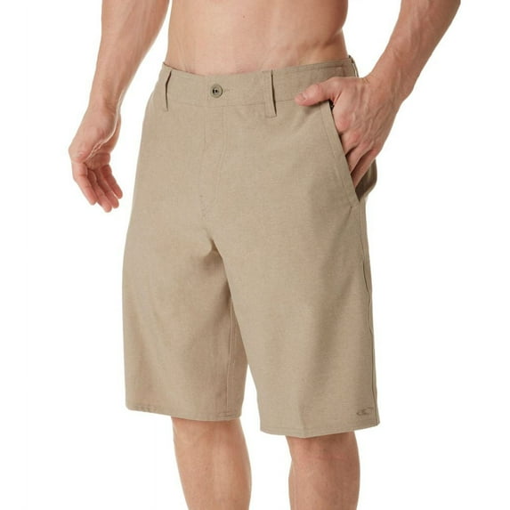 Men's O'Neill 718A040 Loaded Heather 21 Inch Hybrid Swim Short