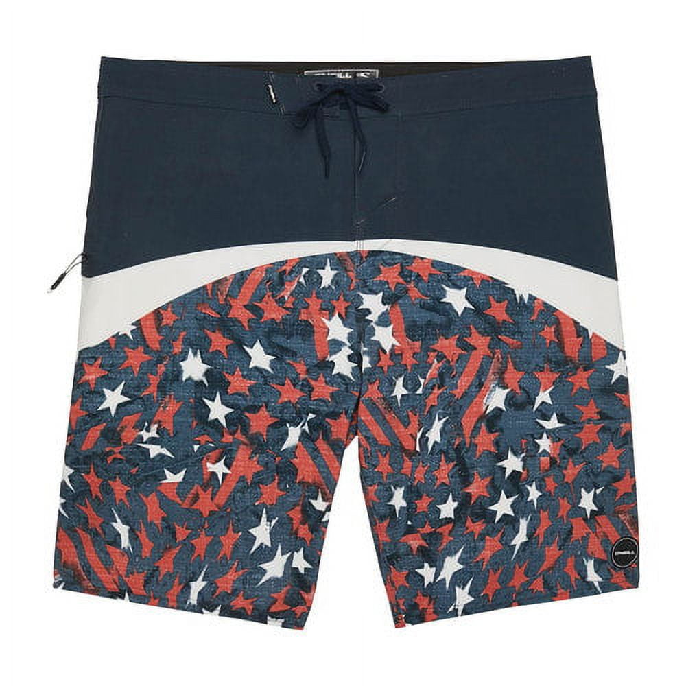 O'Neill Men's Hyperfreak Boardshort - 20 Inch Outseam, Stretch Fabric, Side Cargo Pocket - View #3
