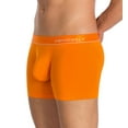 thumbnail image 1 of Men's Obviously A00-1A PrimeMan AnatoMAX 3 Inch Boxer Brief (Orange S), 1 of 3