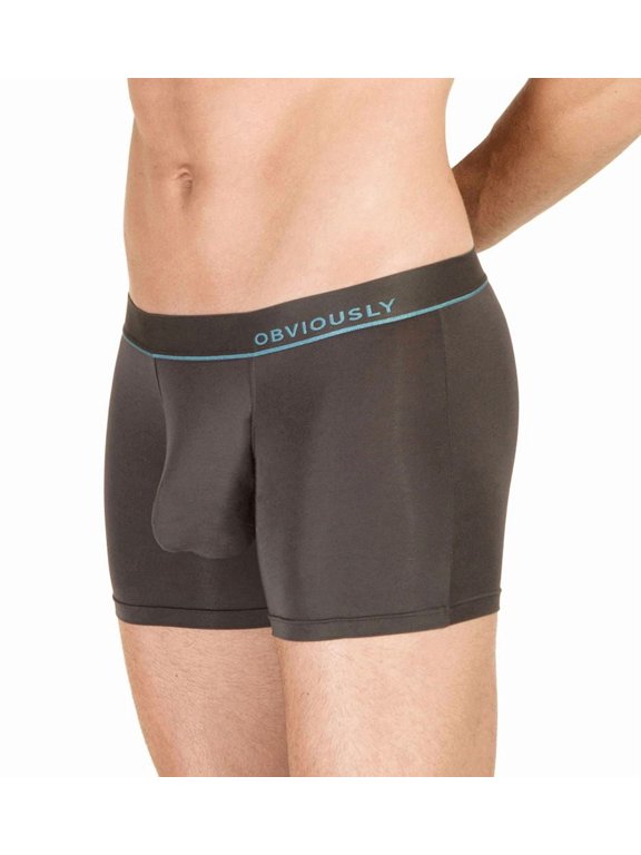 PrimeMan Boxer Brief 3 inch Leg, Color: Titanium, Size: XL (A00-1B-4)