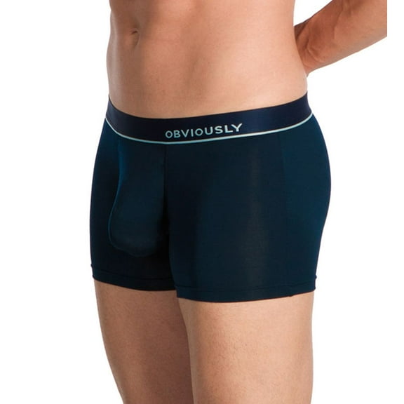 Men's Obviously A00-1K PrimeMan AnatoMAX 3 Inch Boxer Brief (Midnight S)