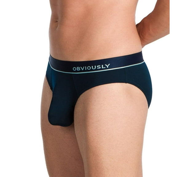 Men's Obviously A02-1K PrimeMan AnatoMAX Brief (Midnight 3XL)