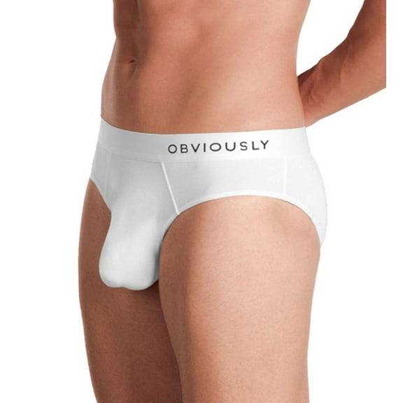Men's Obviously A02-1K PrimeMan AnatoMAX Brief (White 2XL)