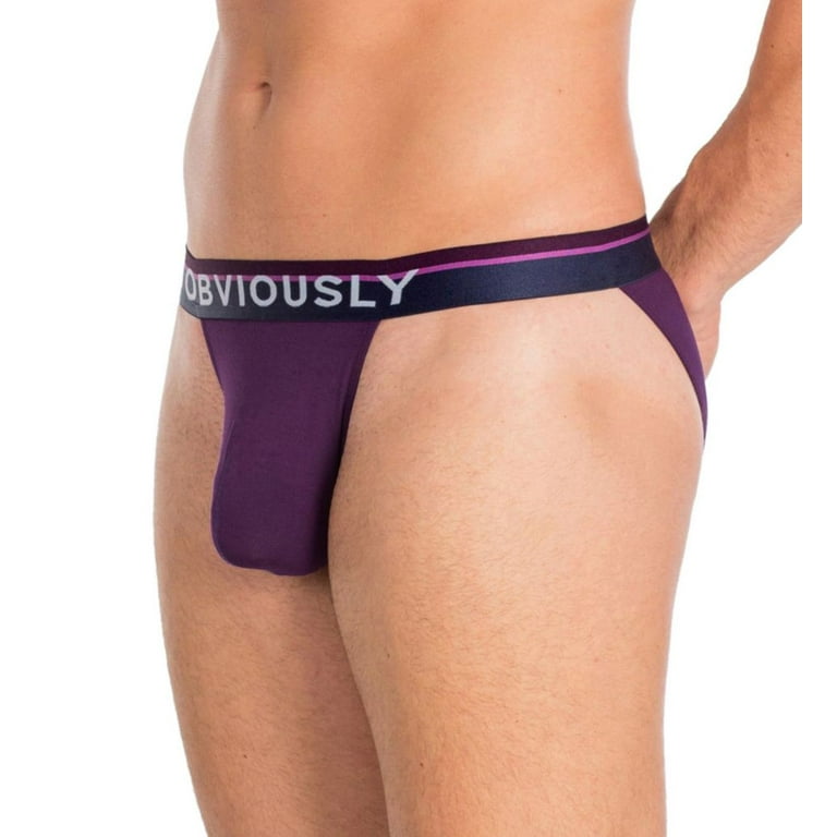 Men's Obviously A05 PrimeMan AnatoMAX Bikini Brief (Purple S)