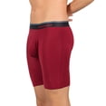 thumbnail image 1 of Men's Obviously A09 PrimeMan AnatoMAX 6 Inch Boxer Brief (Maroon XL), 1 of 1