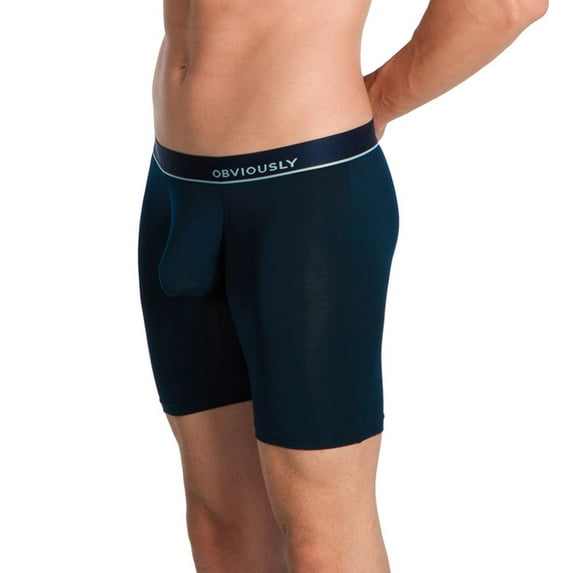 Men's Obviously A09 PrimeMan 6 Inch Boxer Brief (Midnight XL)