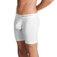 thumbnail image 1 of Men's Obviously A09 PrimeMan 6 Inch Boxer Brief (White M), 1 of 6