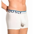 thumbnail image 1 of Men's Obviously B00-1A EveryMan AnatoMAX 3 Inch Boxer Brief (White M), 1 of 11